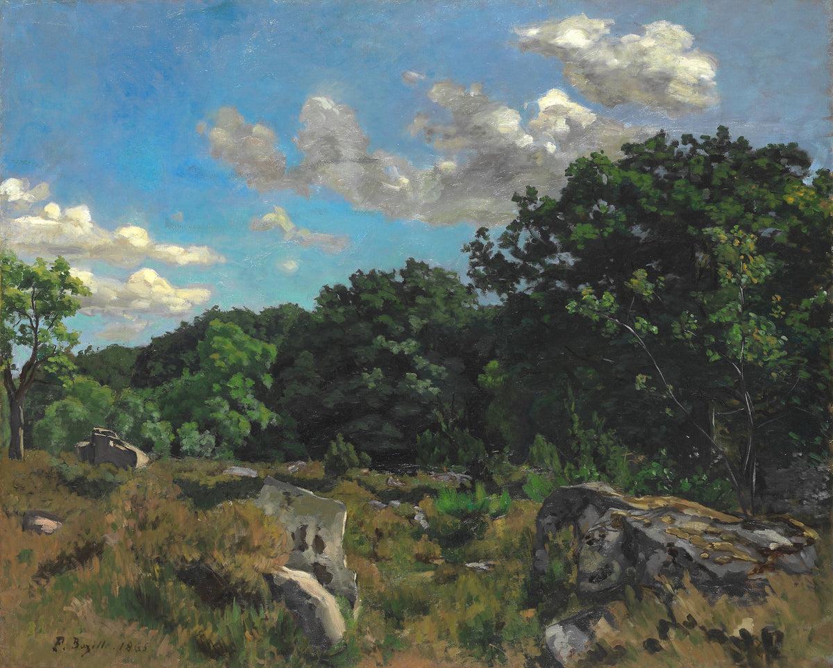 Papier peint panoramique Forêt de Chailly - Forêts & Feuillages