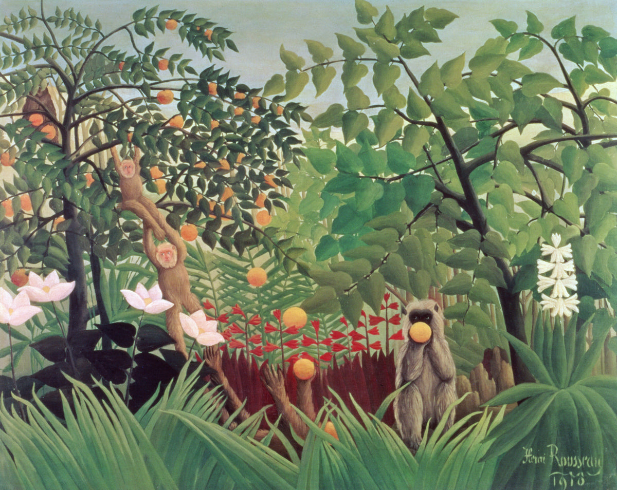 Papier peint panoramique Paysage exotique - Jungle & Tropical