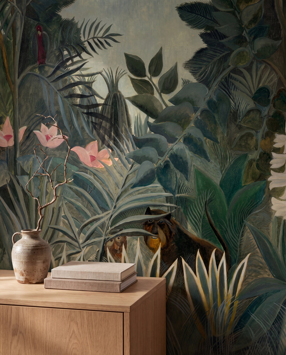 Papier peint panoramique Jungle équatoriale